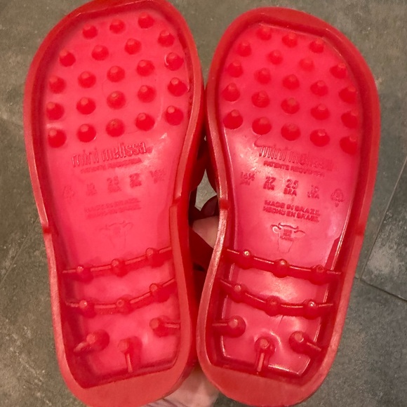 Mini Melissa Possession II pink sandals - Picture 8 of 10